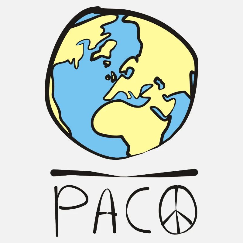 Paco Motiv Welt Frieden