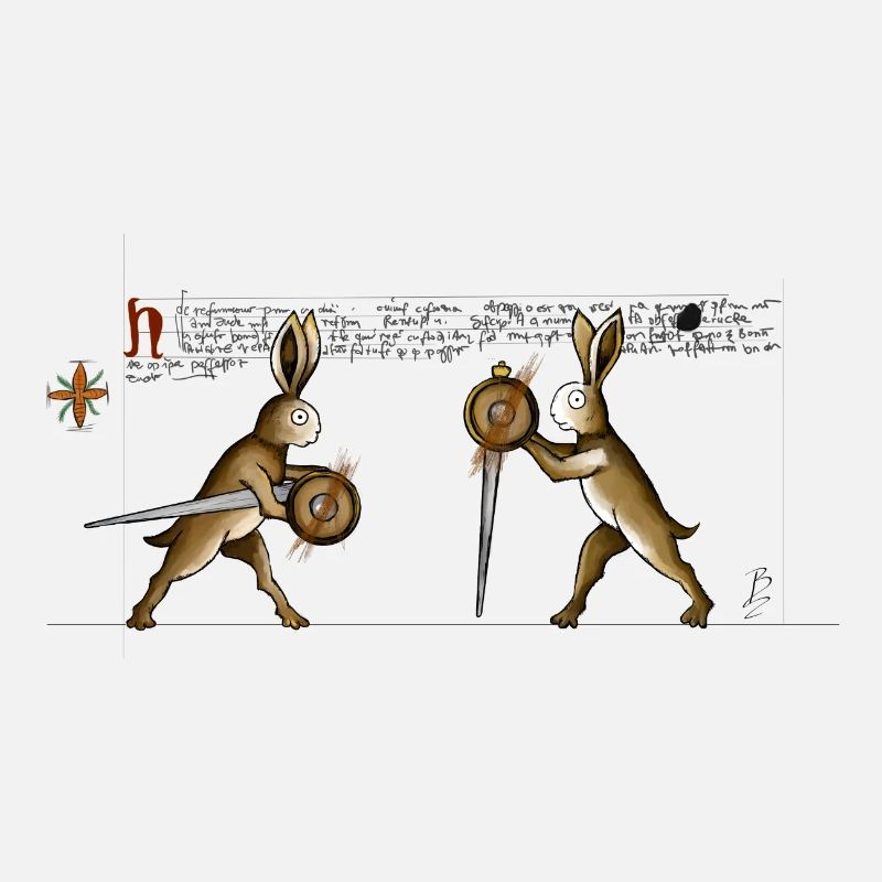 Rabbits in Towerfechtbuch