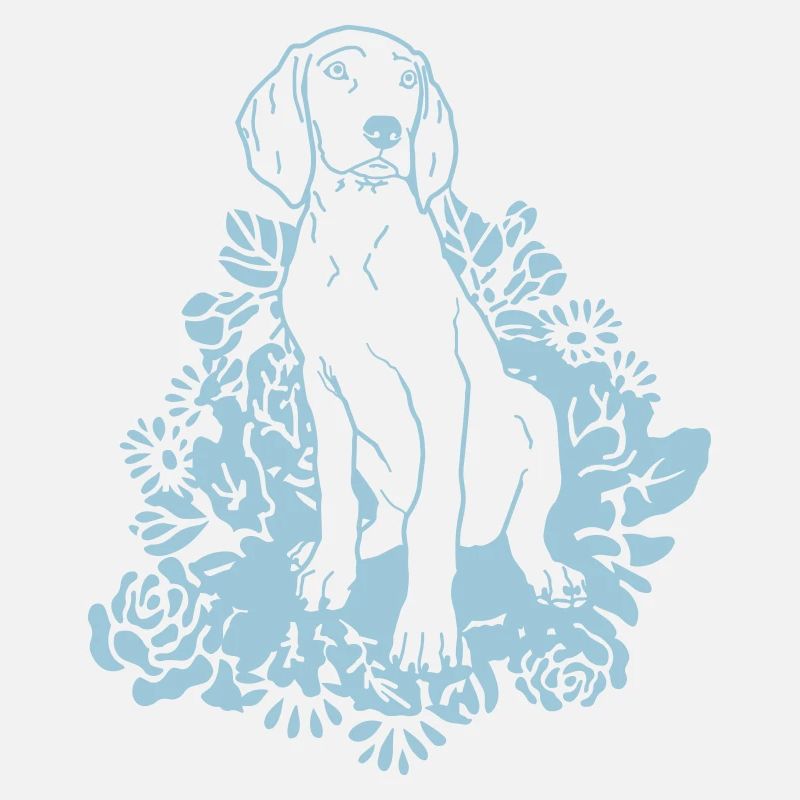 Fleur de chiot braque de Weimar - www.dog-power.nl ©
