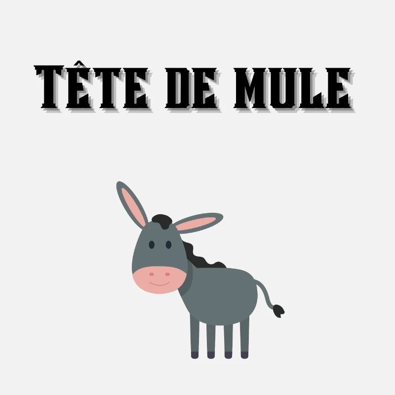 Tête de mule ! 🐴🐎