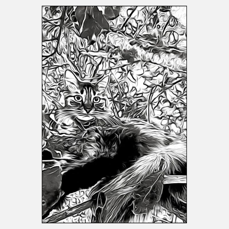 chat dans l arbre