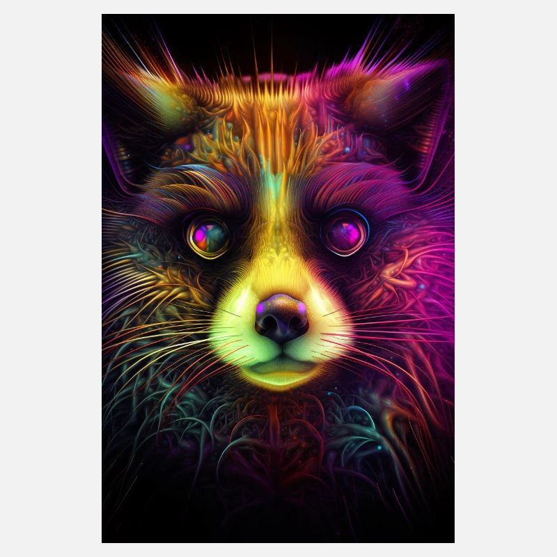 Waschbär in der 5. Dimension