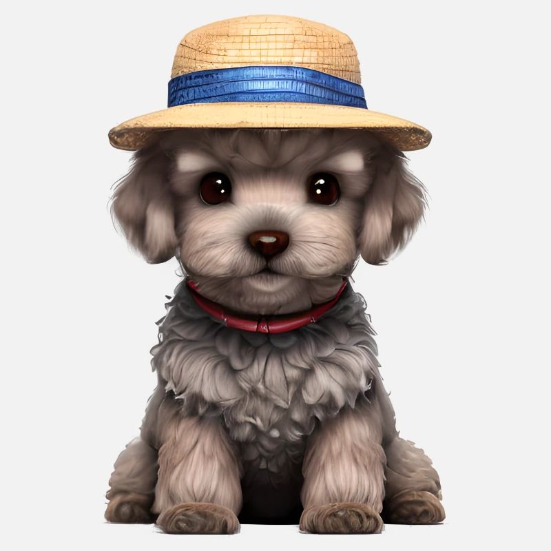 chiot caniche chien propriétaire caniche chiot chien amour
