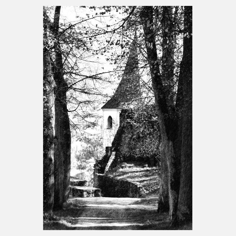 Weg zur Kapelle