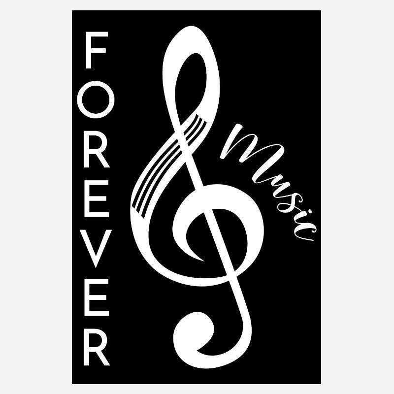 Affiche de musique pour toujours