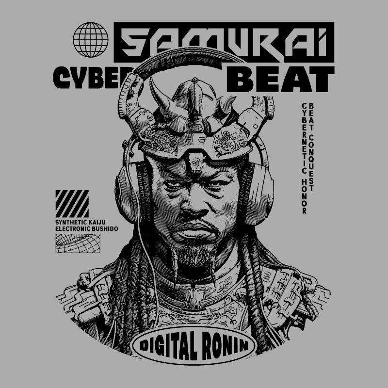 Tech Samurai Sci-Fi Shirt
