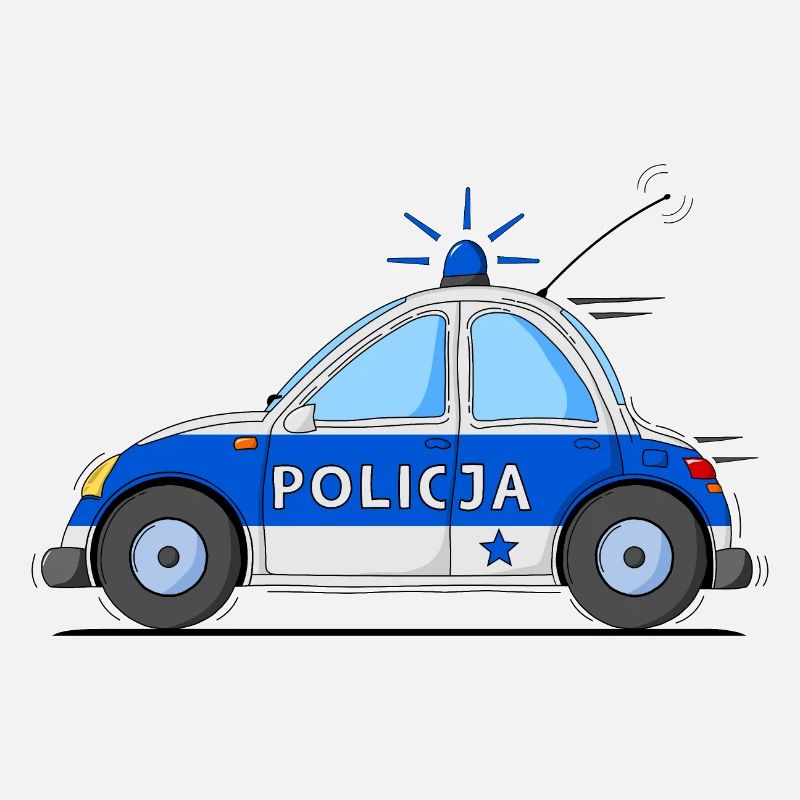 Police Car Policja Blue