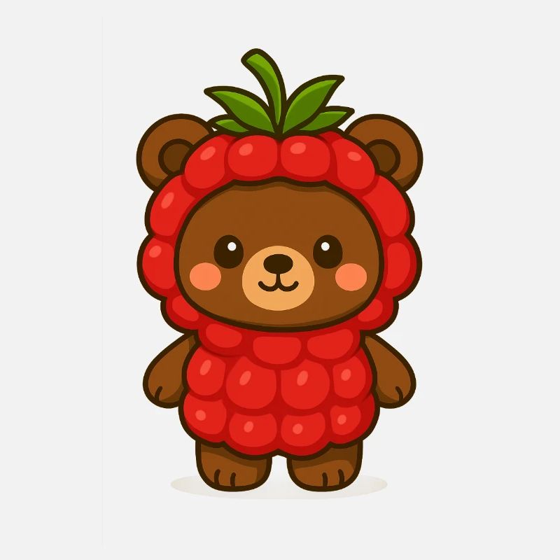 Strong as a bear and fruity sweet Raspberry Bear