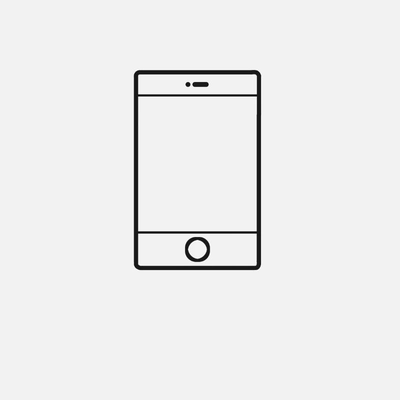 Handy Smartphone Bildschirm Screen Symbol Mobile