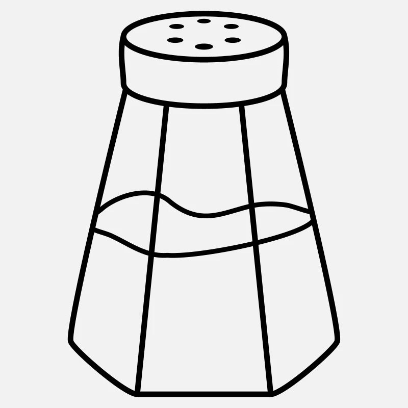 Distributeur de sel salière
