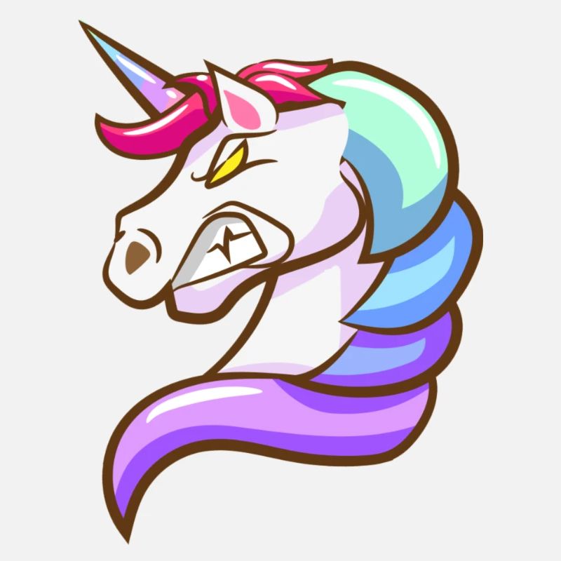 Fantasy Unicorn with Pastel Colors