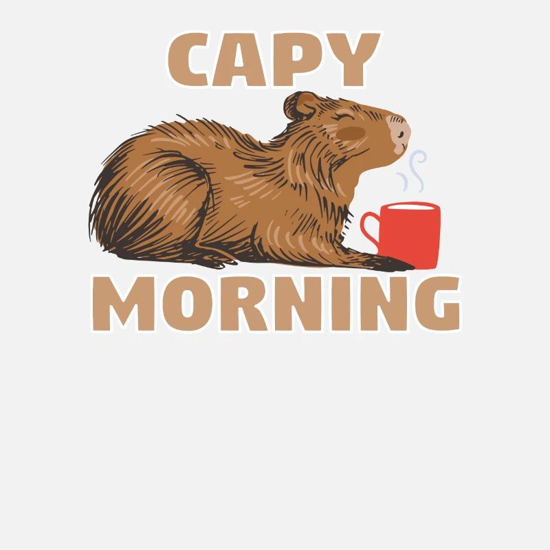 Cappybara Capybara Coffee Capybara Fans