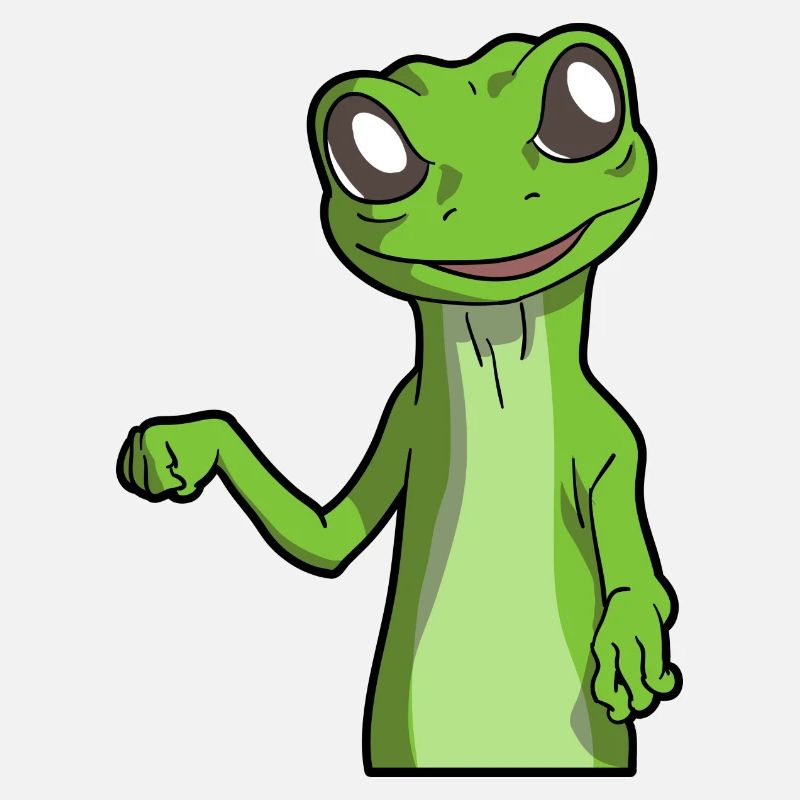 Gecko | Amphibien Haustier Tiere Eidechse Geschenk
