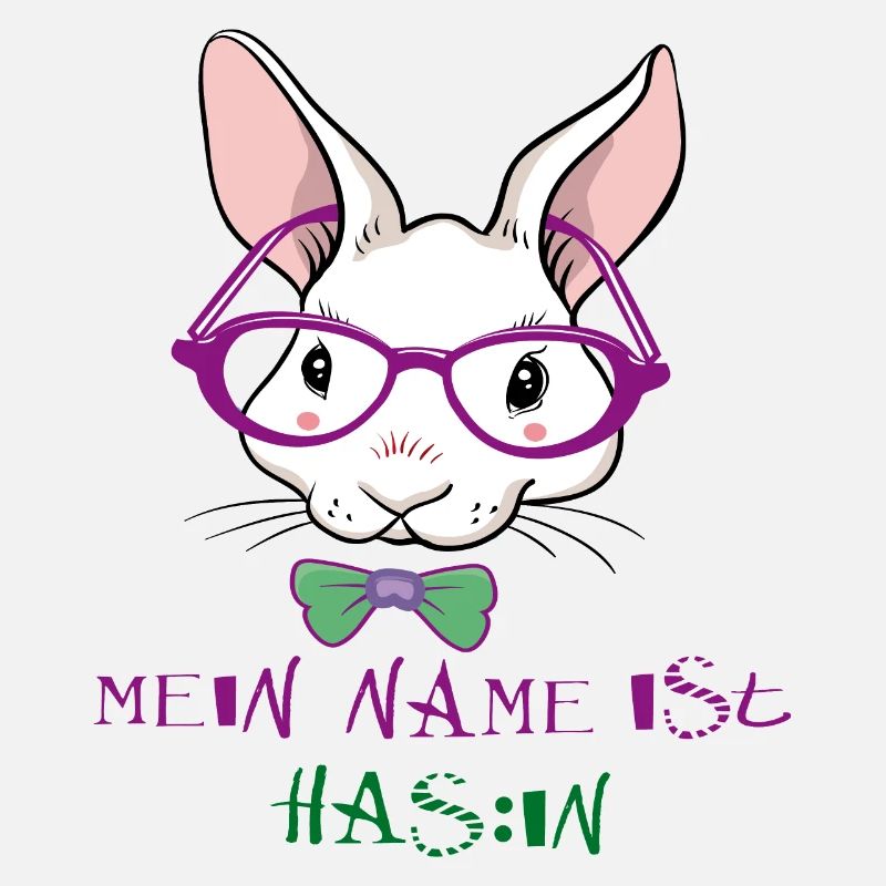 Hase mit Sonnenbrille Ostern