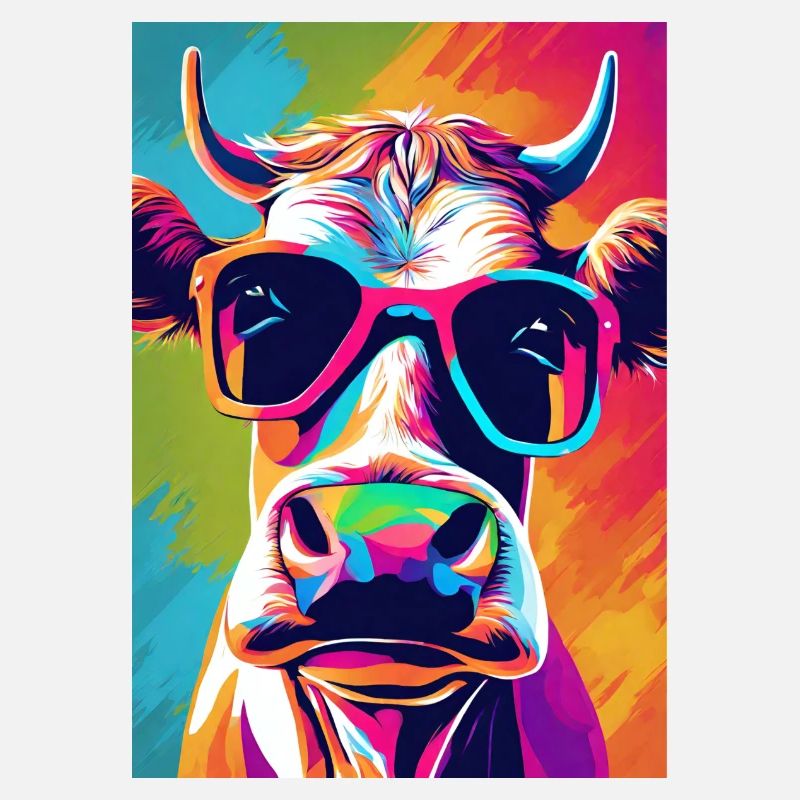 Vache à lunettes