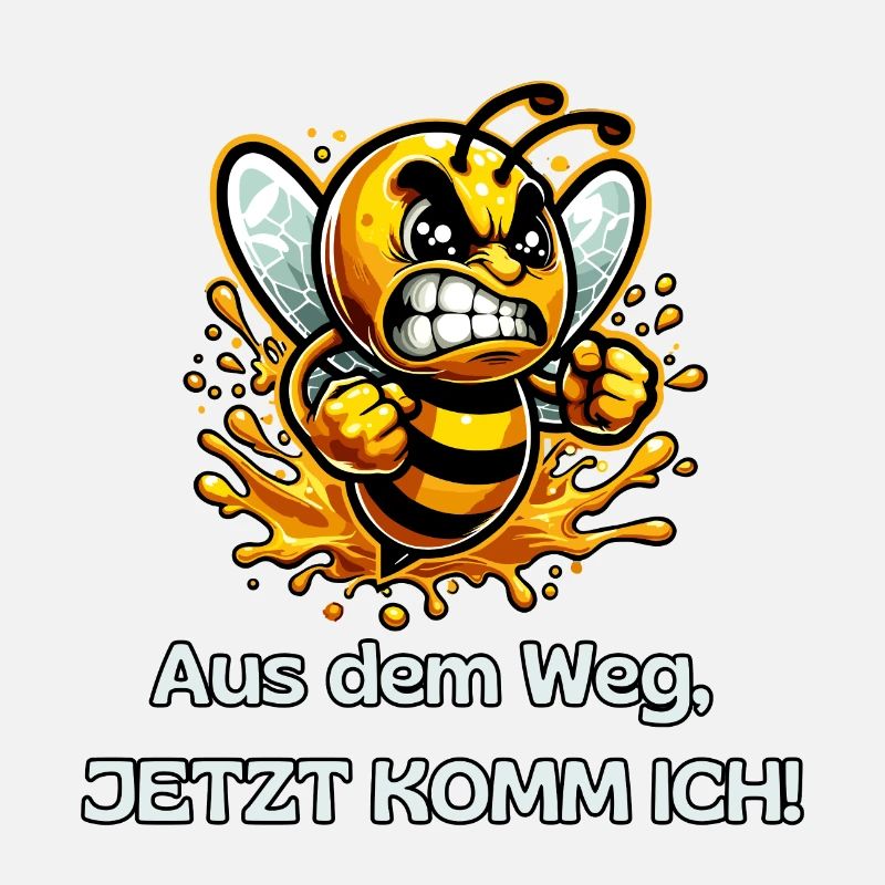 À l’écart, maintenant j’arrive abeille !