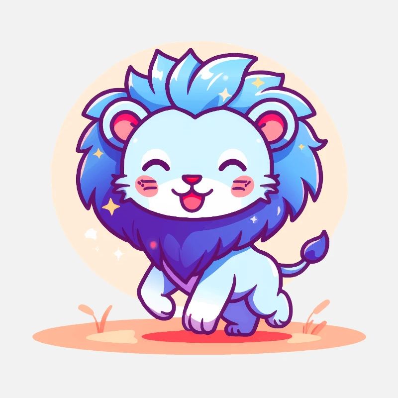 Little Blue Lion
