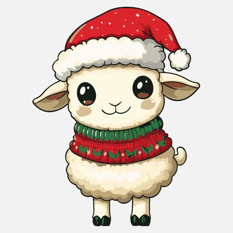 Sheep Christmas Xmas
