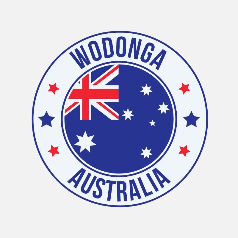 Wodonga Australia Badge
