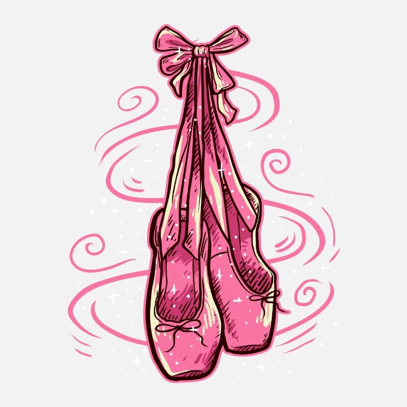 Ballet Ballarina Dancing Pointe Chaussures Danseuse