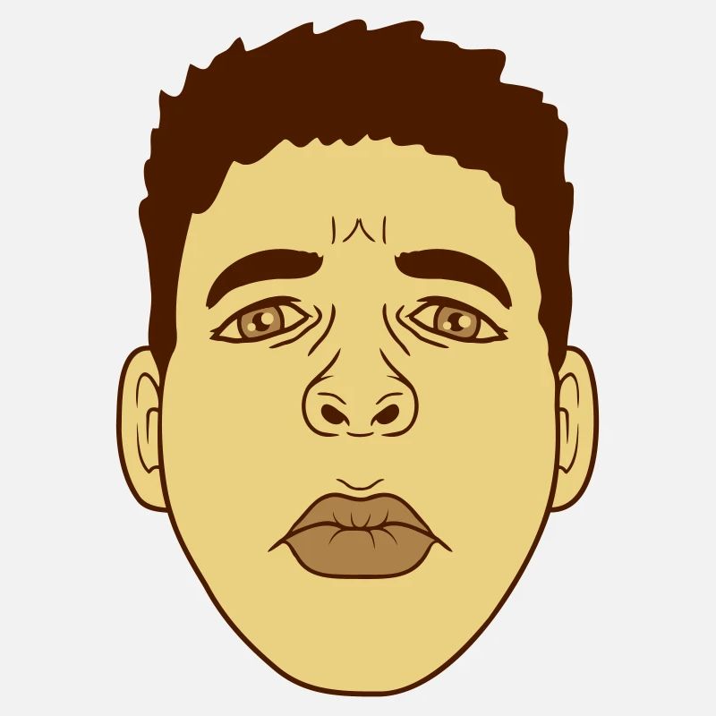 Sad Face Kiss bouche Design