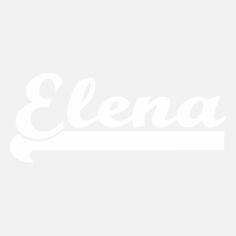 First name Elena - white