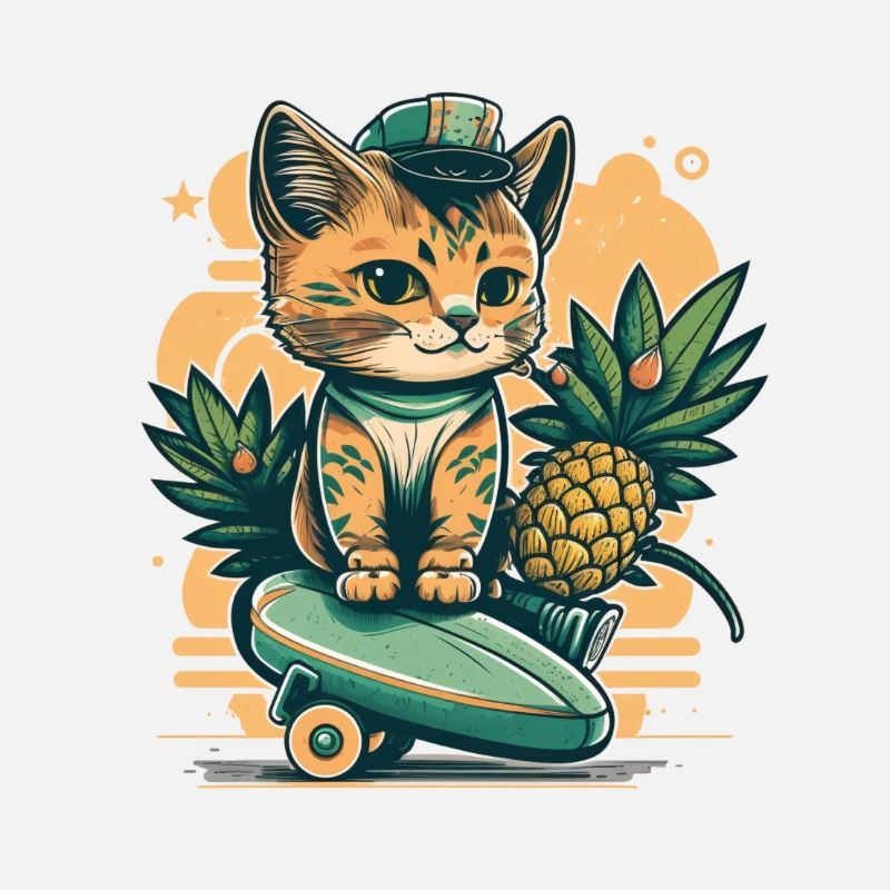 Mignon chat tropical 1
