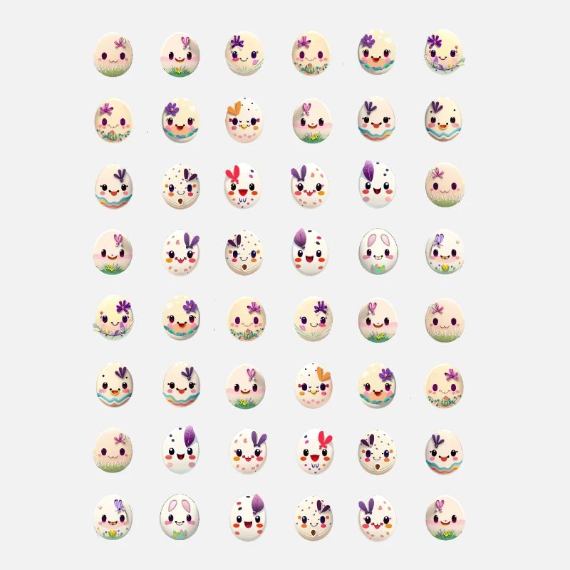 Colorful Easter Eggs Easter Egg Pattern Easter