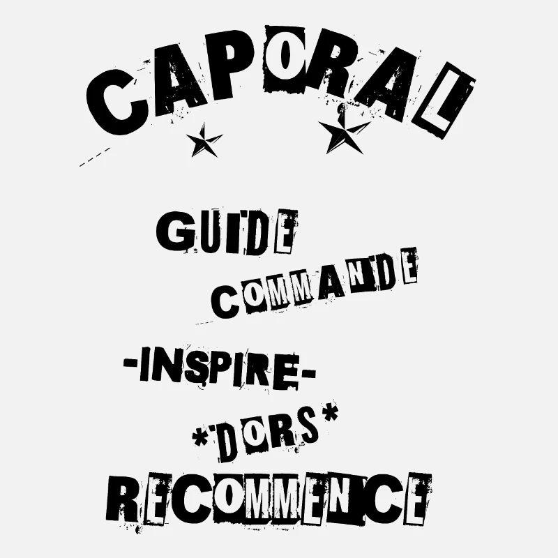"Corporal Guide Command" Motivations-T-Shirt