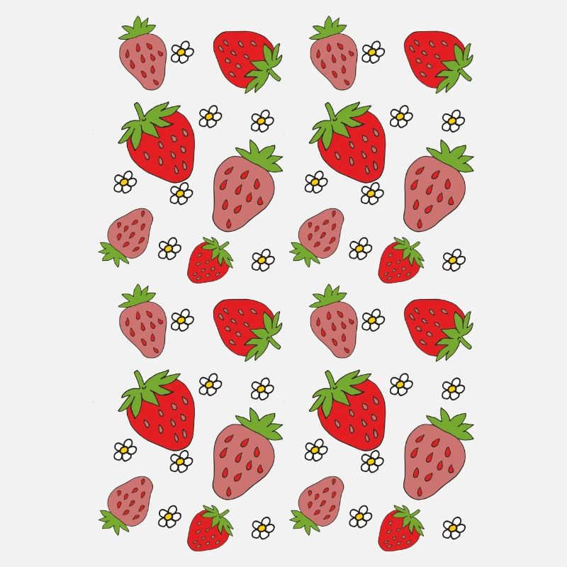 Champ de fraises