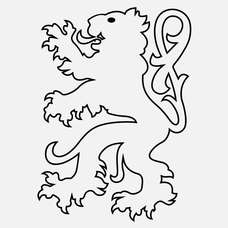 White lion de
