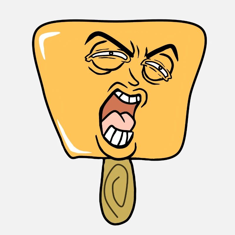 Popsicles Orange Cartoon Comic