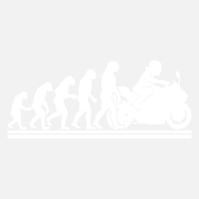 Evolution Motorradfahrer Enduro Motorrad Motorrad