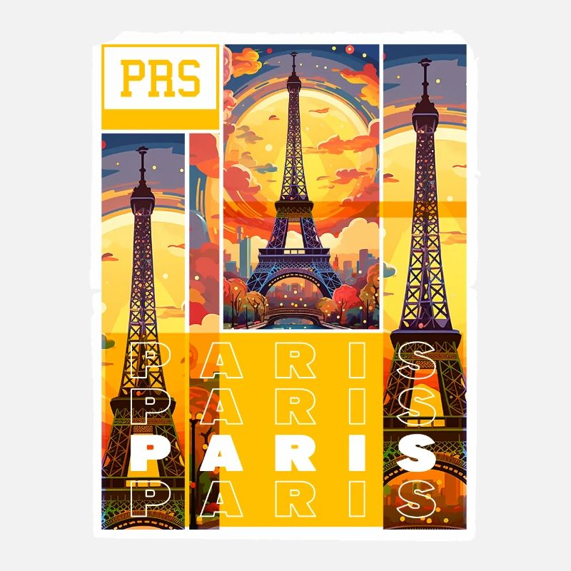 Paris Eiffelturm Frankreich Stadt Skyline Kunst
