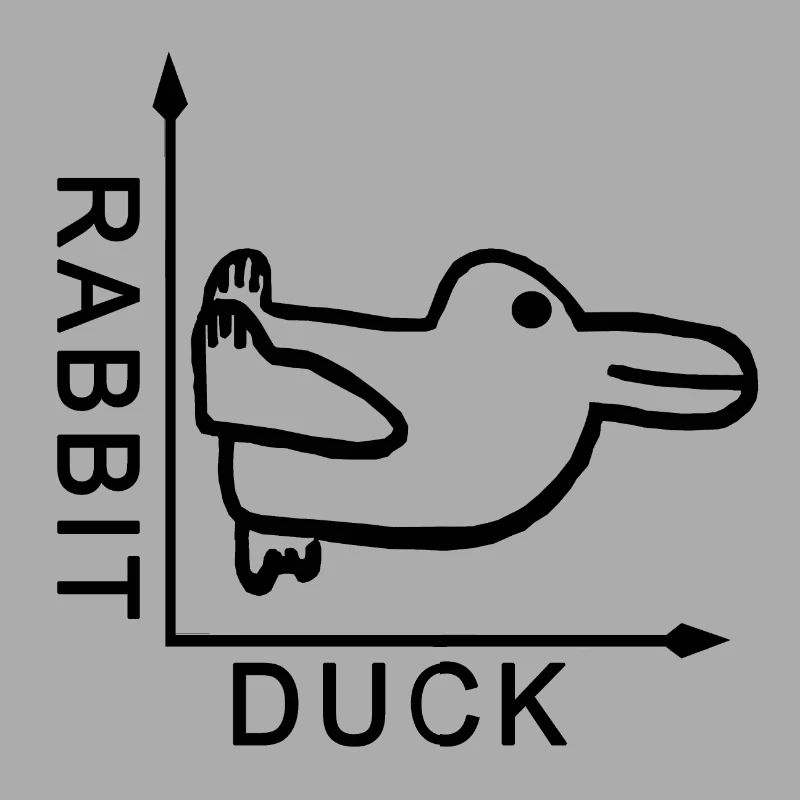 Rabbit duck bunny end graph