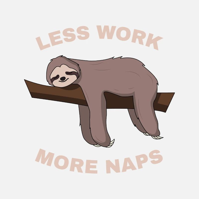 Moins de travail, plus de siestes