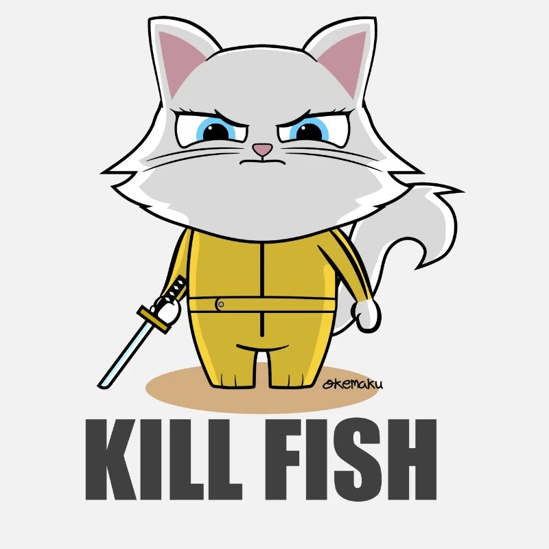 Humour de chat Kill Bill