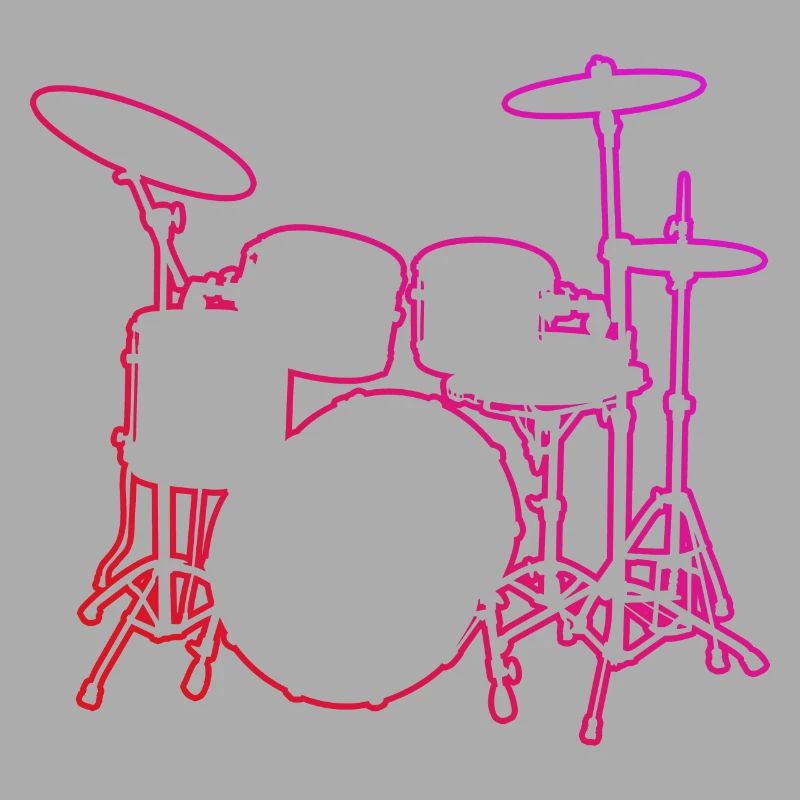 Batterie Drummer Drumming Drum Kit