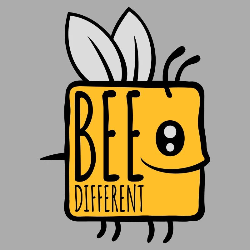 bee different Spruch Zitat