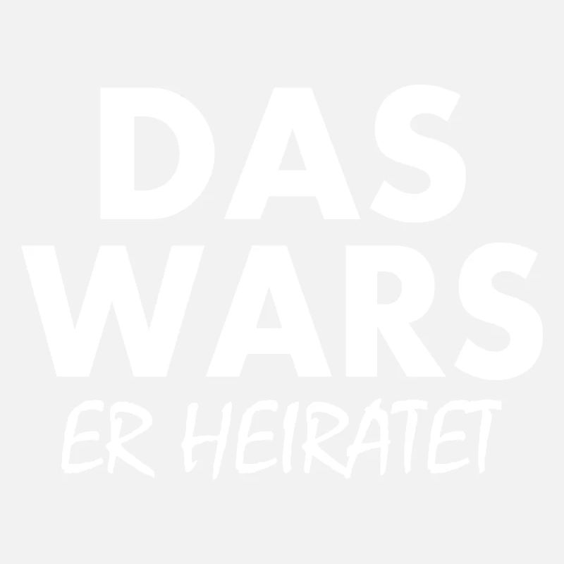 Das wars er heiratet