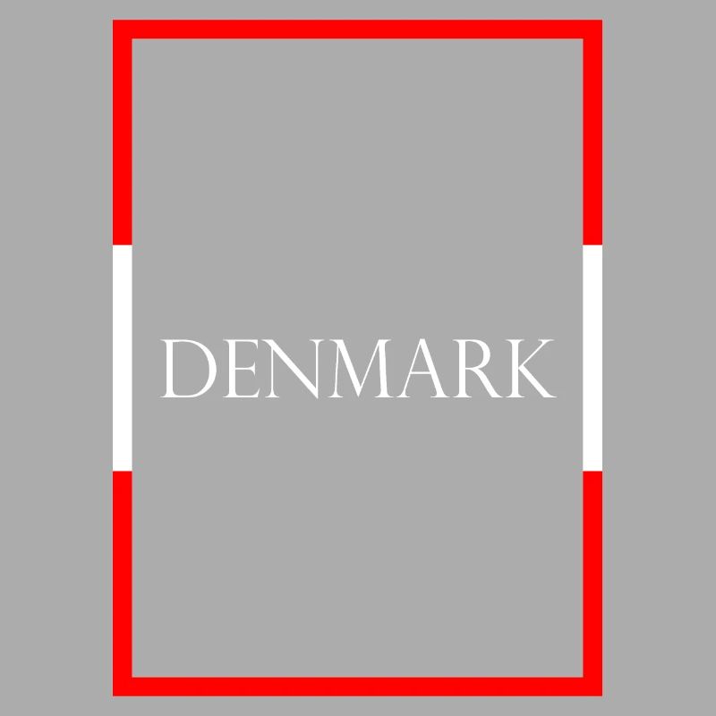 Danemark Danemark, Lettrage de déclaration avec drapeau