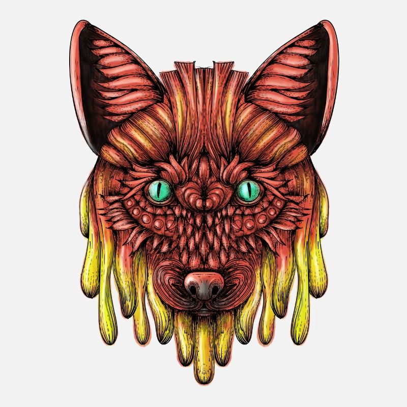 Melting fox
