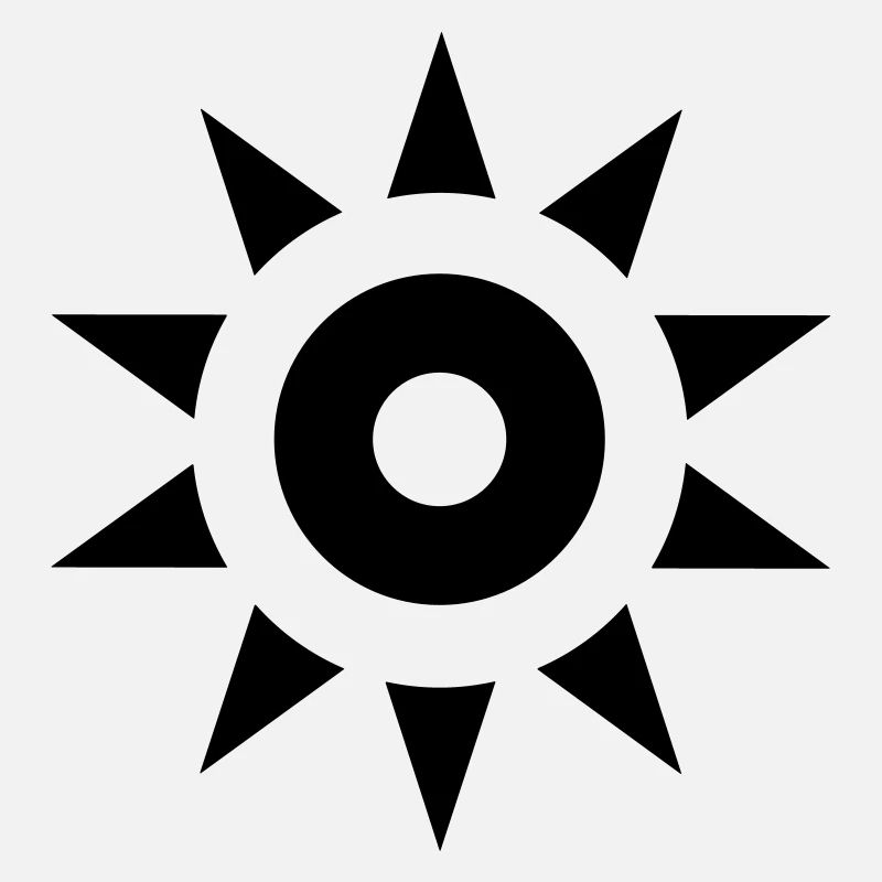 sonne schwarz rad zeit kraft motor stern planet