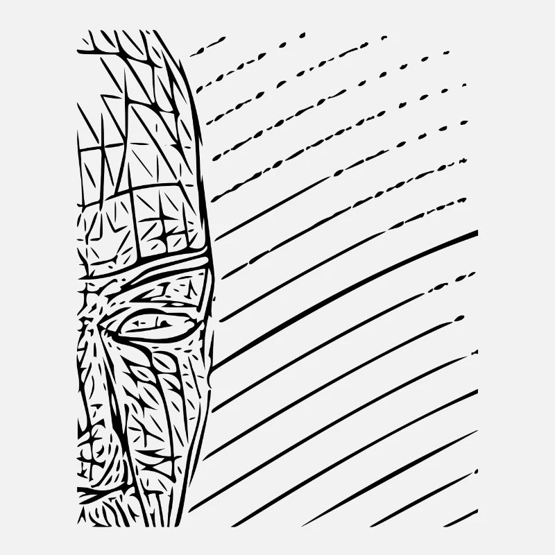 Visage abstrait