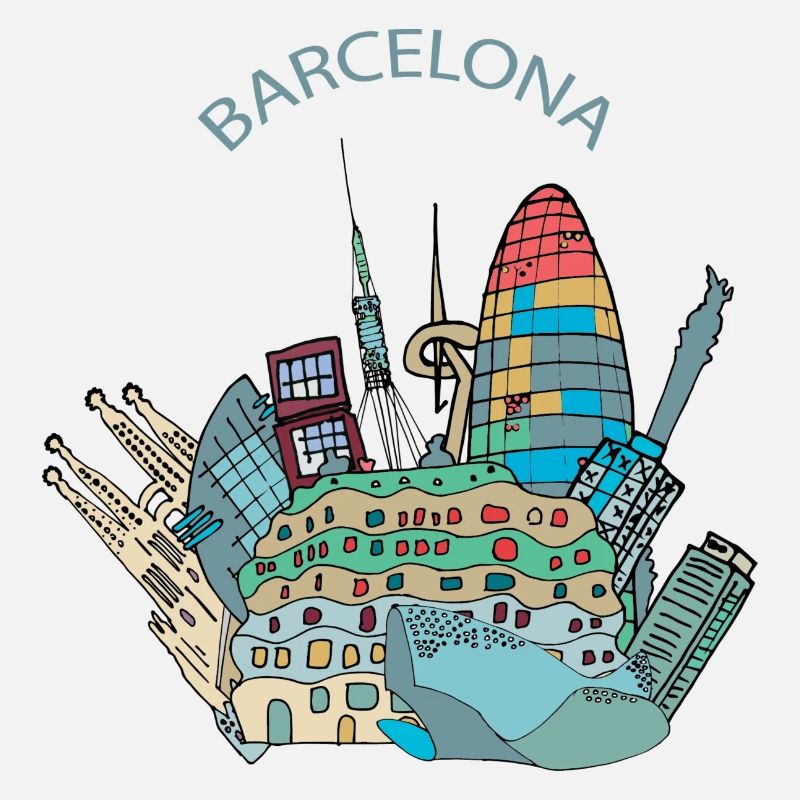 Skyline de Barcelone