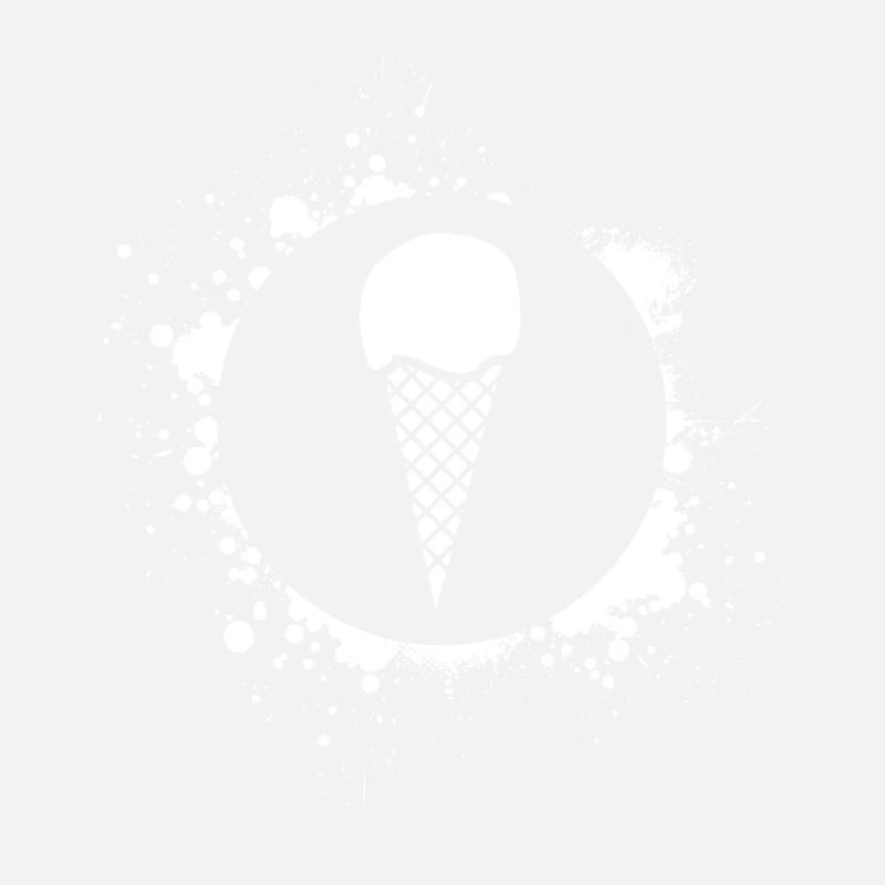 Cornet de crème glacée Boule de crème glacée