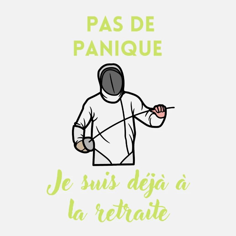 Pas de panique je suis déjà à la retraite