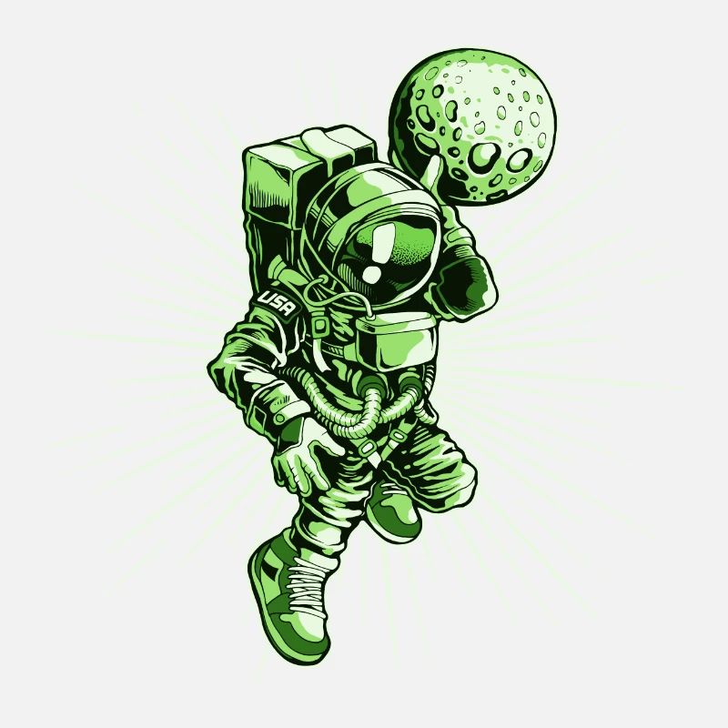 Fusée astronaute spatiale