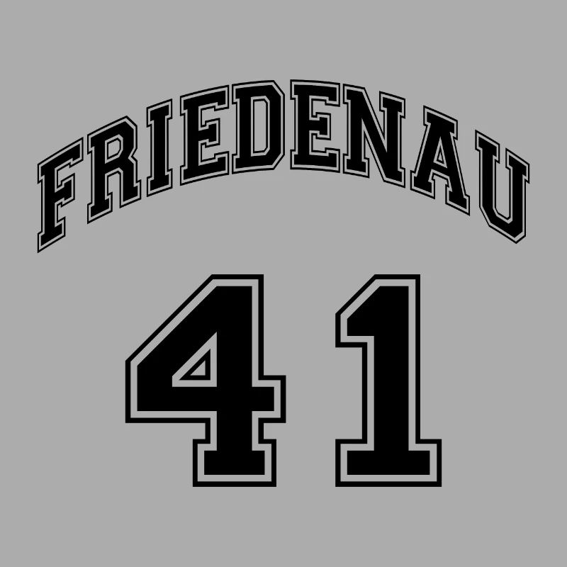 FRIEDENAU 41 Nostalgia Design Code postal du quartier de Berlin