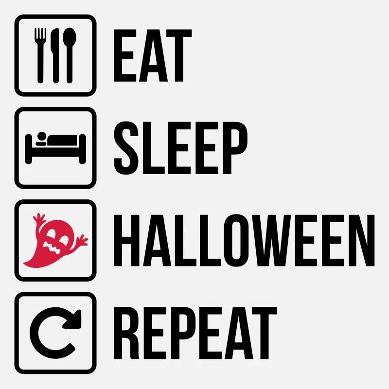 Eat Sleep Halloween Repeat